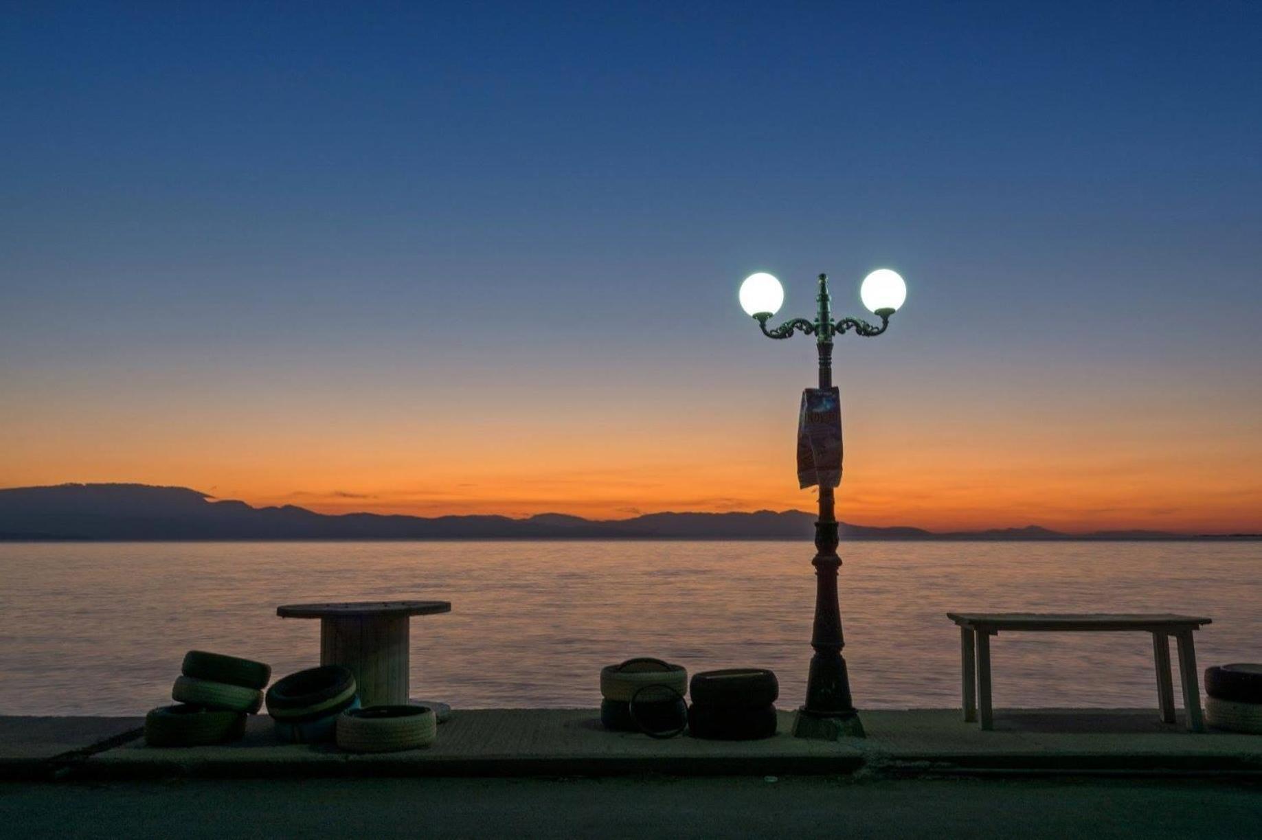 Panorama Hotel - Restaurant Diakopto Dış mekan fotoğraf